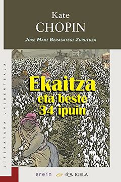 portada Ekaitza eta Beste 34 Ipuin: 181 (Literatura Unibertsala) (en Euskera)