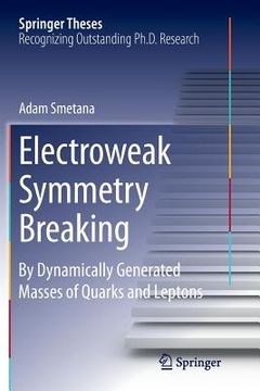 portada Electroweak Symmetry Breaking: By Dynamically Generated Masses of Quarks and Leptons (en Inglés)