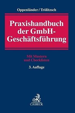portada Praxishandbuch der Gmbh-Geschäftsführung (en Alemán)