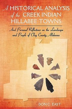 portada a historical analysis of the creek indian hillabee towns: and personal reflections on the landscape and people of clay county, alabama (en Inglés)