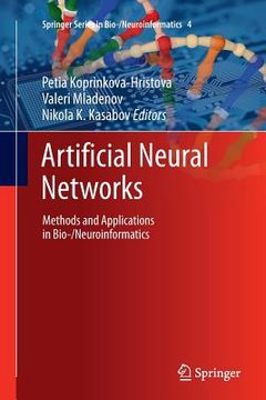 portada Artificial Neural Networks: Methods and Applications in Bio-/Neuroinformatics