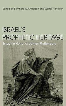 portada israel's prophetic heritage: essays in honor of james muilenburg (en Inglés)