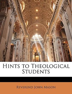 portada hints to theological students (en Inglés)