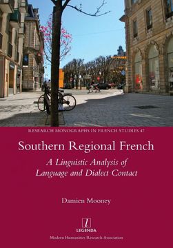 portada Southern Regional French: A Linguistic Analysis of Language and Dialect Contact (47) (Research Monographs in French Studies) (en Inglés)