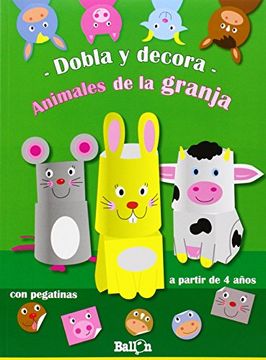 portada Dobla y Decora- Animales de la Granja (in Spanish)