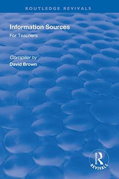 portada Information Sources for Teachers (en Inglés)
