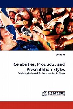 portada celebrities, products, and presentation styles (en Inglés)