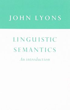 portada Linguistic Semantics Paperback: An Introduction (Cambridge Approaches to Lingui) (in English)