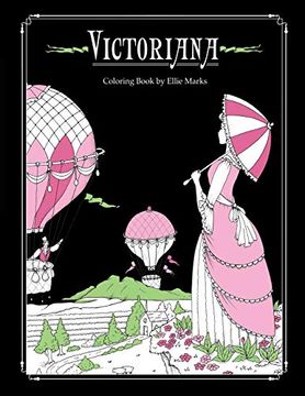 portada Victoriana: Coloring Book by Ellie Marks (en Inglés)