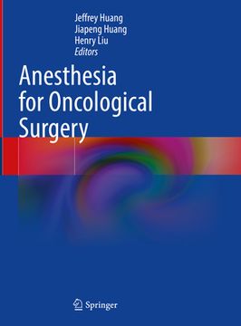 portada Anesthesia for Oncological Surgery (en Inglés)