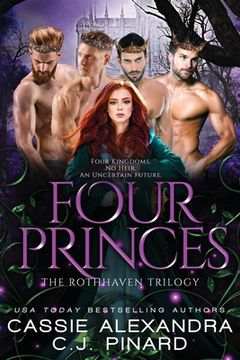portada Four Princes: A Reverse Harem Fantasy (en Inglés)