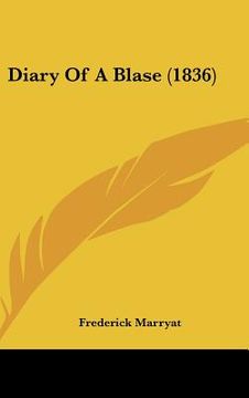 portada diary of a blase (1836) (en Inglés)
