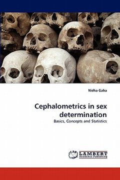 portada cephalometrics in sex determination (en Inglés)
