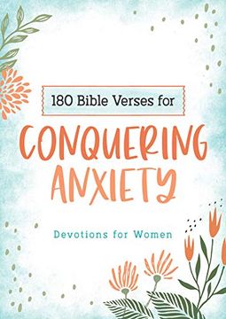 portada 180 Bible Verses for Conquering Anxiety: Devotions for Women (en Inglés)