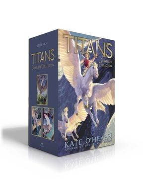 portada Titans Complete Collection (Boxed Set): Titans; The Missing; The Fallen Queen (en Inglés)