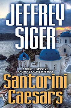 portada Santorini Caesars (Chief Inspector Andreas Kaldis Mysteries)