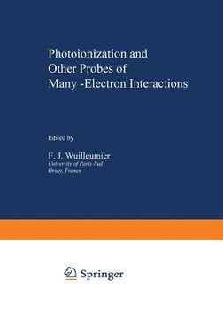 portada Photoionization and Other Probes of Many-Electron Interactions (en Inglés)