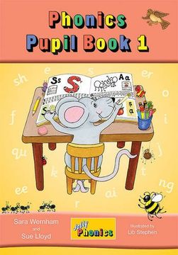 portada Jolly Phonics Pupil Book 1: In Precursive Letters (British English Edition) (Jolly Learning) (in English)
