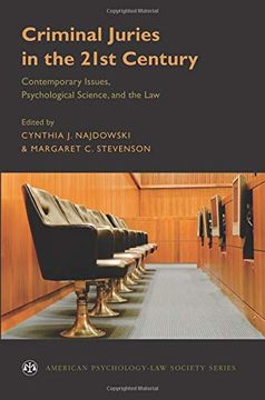 portada Criminal Juries in the 21St Century: Psychological Science and the law (American Psychology-Law Society Series) (en Inglés)