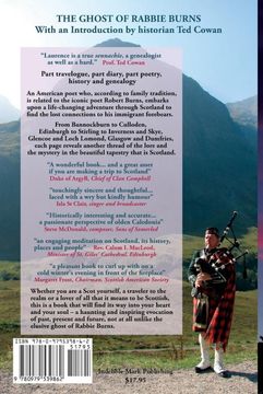 portada The Ghost of Rabbie Burns: An American Poet's Journey Through Scotland (en Inglés)