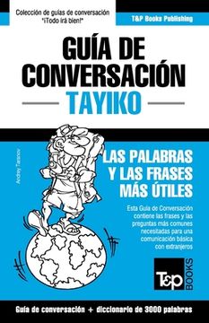 portada Guía de Conversación Español-Tayiko y vocabulario temático de 3000 palabras