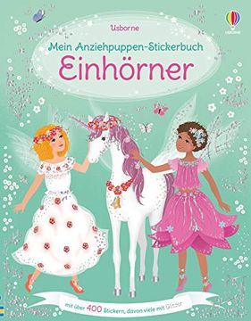 portada Mein Anziehpuppenstickerbuch Einhrner (in German)
