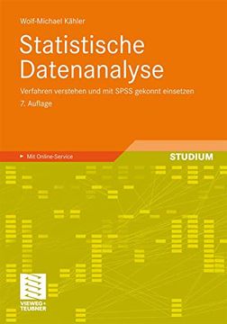 portada Statistische Datenanalyse: Verfahren Verstehen und mit Spss Gekonnt Einsetzen (en Alemán)