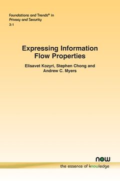portada Expressing Information Flow Properties (in English)