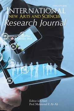 portada International New Arts and Sciences Research Journal: Vol 3 No. 3 (en Inglés)