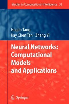 portada neural networks: computational models and applications