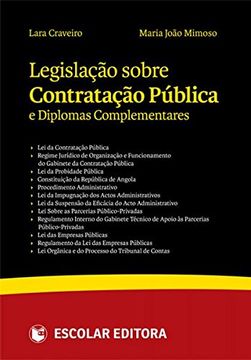 portada Legislação Sobre Contratação Pública e Diplomas Complementares