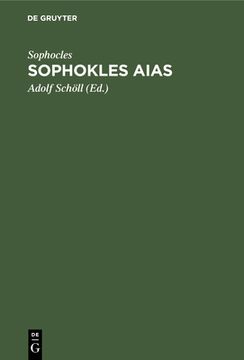 portada Sophokles Aias (German Edition) [Hardcover ] (in German)