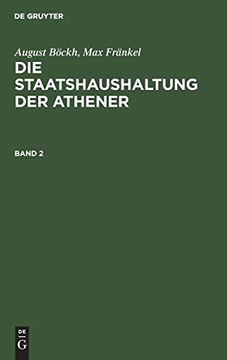 portada Die Staatshaushaltung der Athener (German Edition) [Hardcover ] (en Alemán)