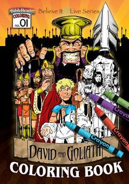 portada David & Goliath Coloring Book (in English)