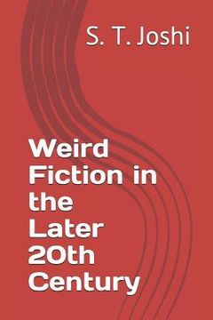 portada Weird Fiction in the Later 20th Century (in English)