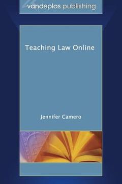 portada Teaching Law Online (en Inglés)