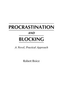 portada Procrastination and Blocking (en Inglés)