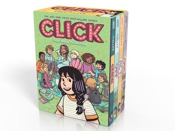 portada Click 4 Book Boxed Set A Click Graphic Novel (en Inglés)