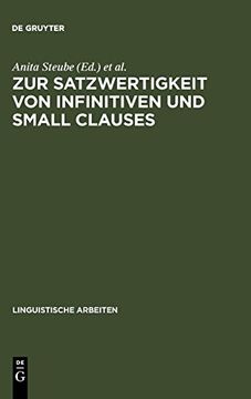 portada Zur Satzwertigkeit von Infinitiven und Small Clauses 