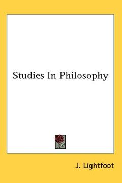 portada studies in philosophy