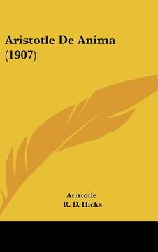 portada aristotle de anima (1907) (en Inglés)