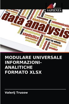 portada Modulare Universale Informazioni-Analitiche Formato Xlsx (en Italiano)