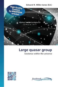 portada Large quasar group (en Inglés)