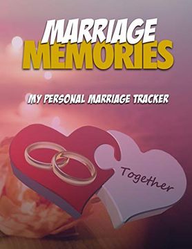 portada Marriage Memories: My Personal Marriage Tracker 