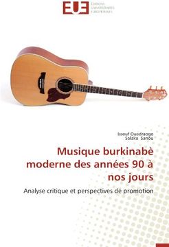 portada Musique Burkinabe Moderne Des Annees 90 a Nos Jours