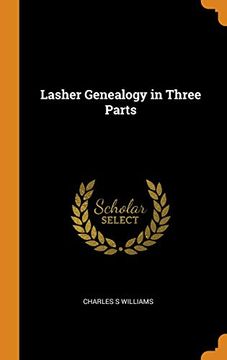 portada Lasher Genealogy in Three Parts (en Inglés)