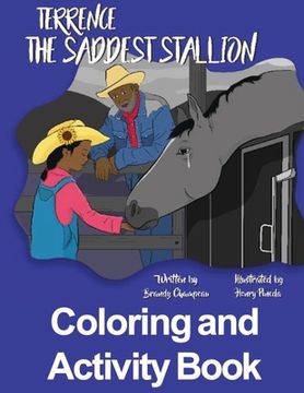 portada Terrence the Saddest Stallion Coloring and Activity Book (en Inglés)