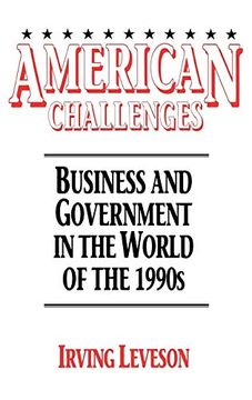 portada American Challenges: Business and Government in the World of the 1990S (en Inglés)