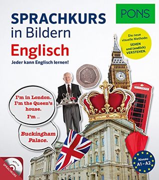 portada Pons Sprachkurs in Bildern Englisch - Jeder Kann Englisch Lernen - mit dem Visuellen Pons-Prinzip!