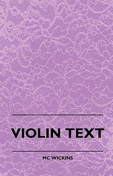 portada violin text-book containing the rudiments and theory of music specially adapted to the use of violin students (in English)